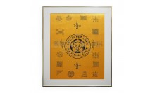 กรอบรูปอลูมิเนียมใส่ผ้ายันต์เลสเตอร์